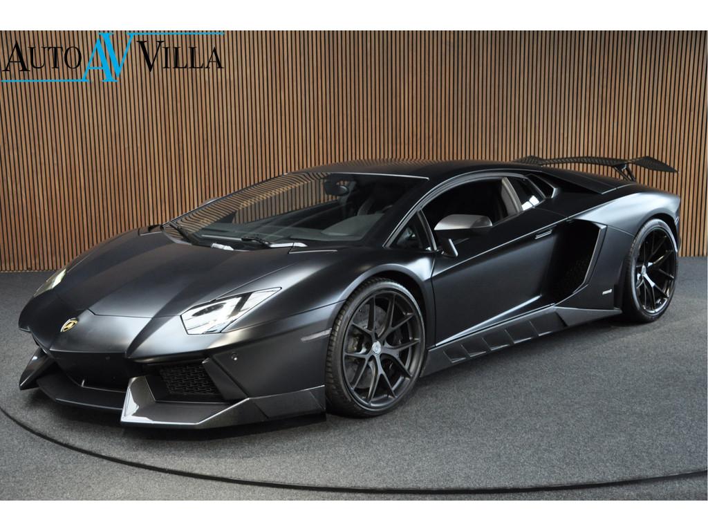 Lamborghini Aventador 6.5 V12 LP700-4 Novitec Carbon Akrap., Auto's, Lamborghini, Bedrijf, Te koop, Aventador, 4x4, ABS, Achteruitrijcamera