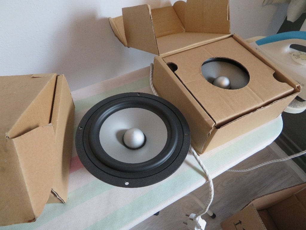 Woofers Fountek FW168, Speakerset, Zo goed als nieuw, Minder dan 60 watt, Ophalen