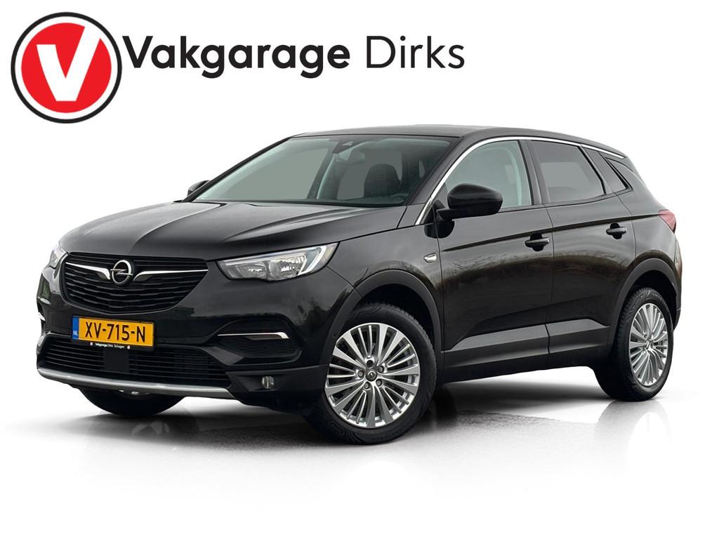 Opel Grandland X 1.2 Turbo Innovation  Camera  Trekhaa, Auto's, Opel, Voorwielaandrijving, Stof, Gebruikt, 1199 cc