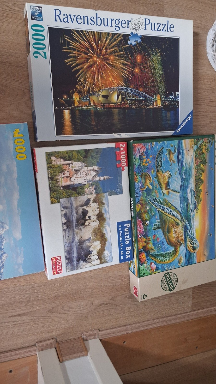 Puzzel 5x, Hobby en Vrije tijd, Denksport en Puzzels, Gebruikt, Meer dan 1500 stukjes, Ophalen of Verzenden