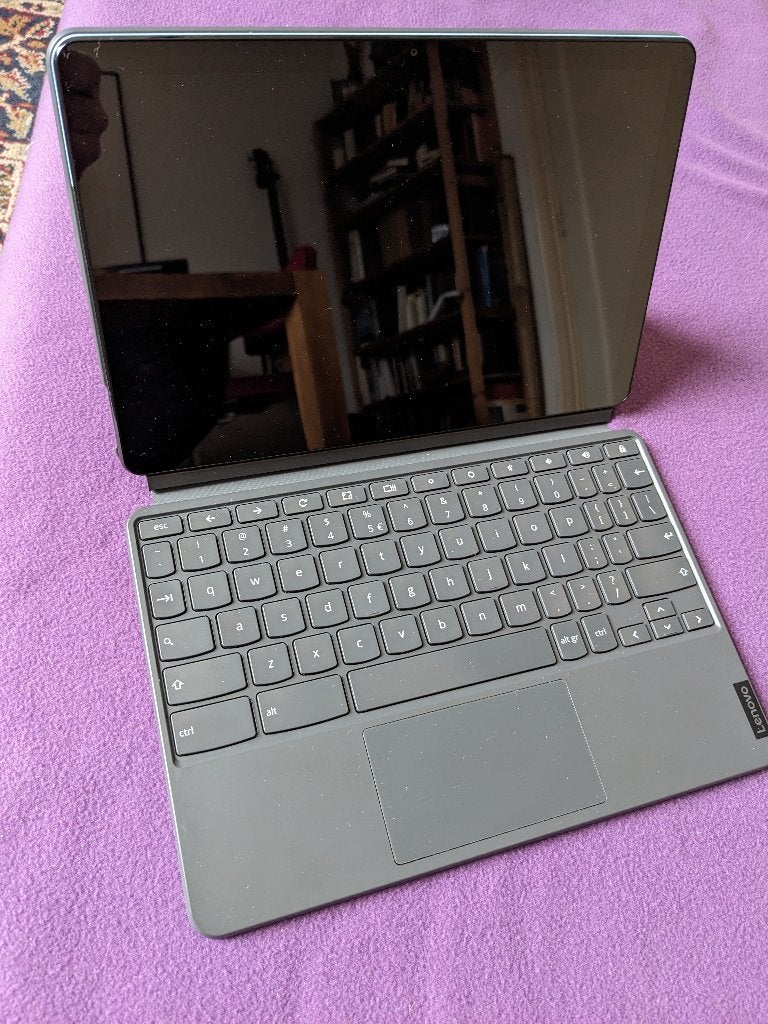 lenovo ideapad chromebook duet + USI pen, Ophalen, 4 GB of minder, Qwerty, Touchscreen