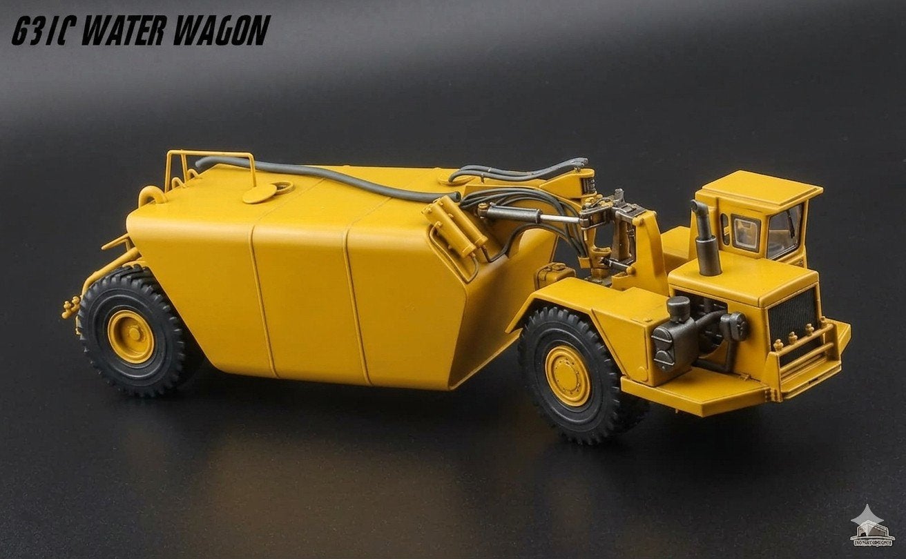 Caterpillar 631C waterwagen 1:50 kit, Hobby en Vrije tijd, Modelauto's | 1:50, Ophalen of Verzenden, Zo goed als nieuw, Bus of Vrachtwagen