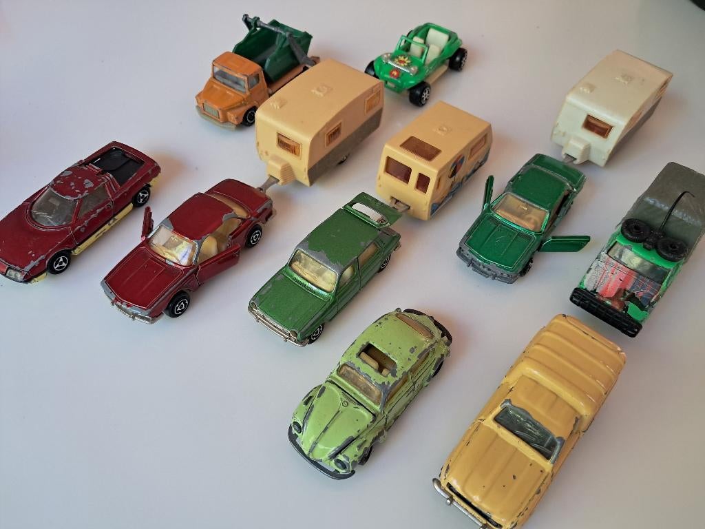 Vintage modelauto's en caravans van Majorette, Ophalen of Verzenden, Gebruikt, Auto, Majorette