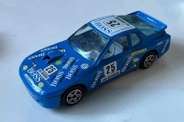 porsche 924 turbo 1-43 Burago, Hobby en Vrije tijd, Modelauto's | 1:43, Ophalen of Verzenden, Zo goed als nieuw, Auto, Overige merken