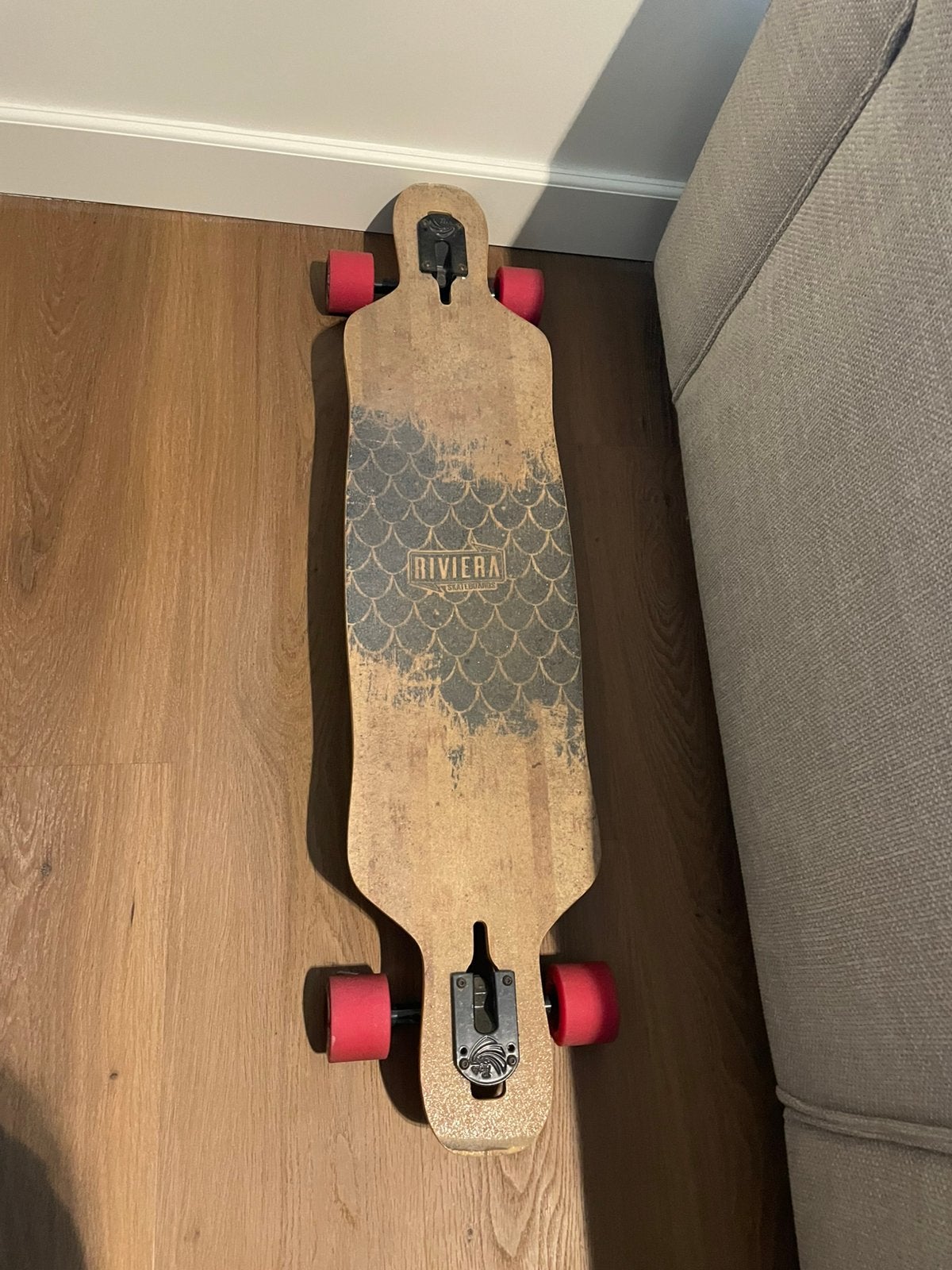 Riviera Longboard, Sport en Fitness, Skateboarden, Ophalen, Zo goed als nieuw, Longboard