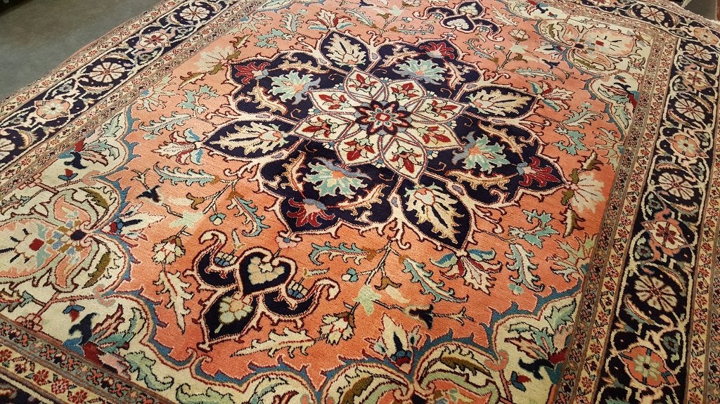 Perzisch tapijt Heriz 317 x242/Wandkleed/Kelim/Oosters/Loper, Www.simatapijten.nl, 200 cm of meer, Ophalen of Verzenden, 200 cm of meer