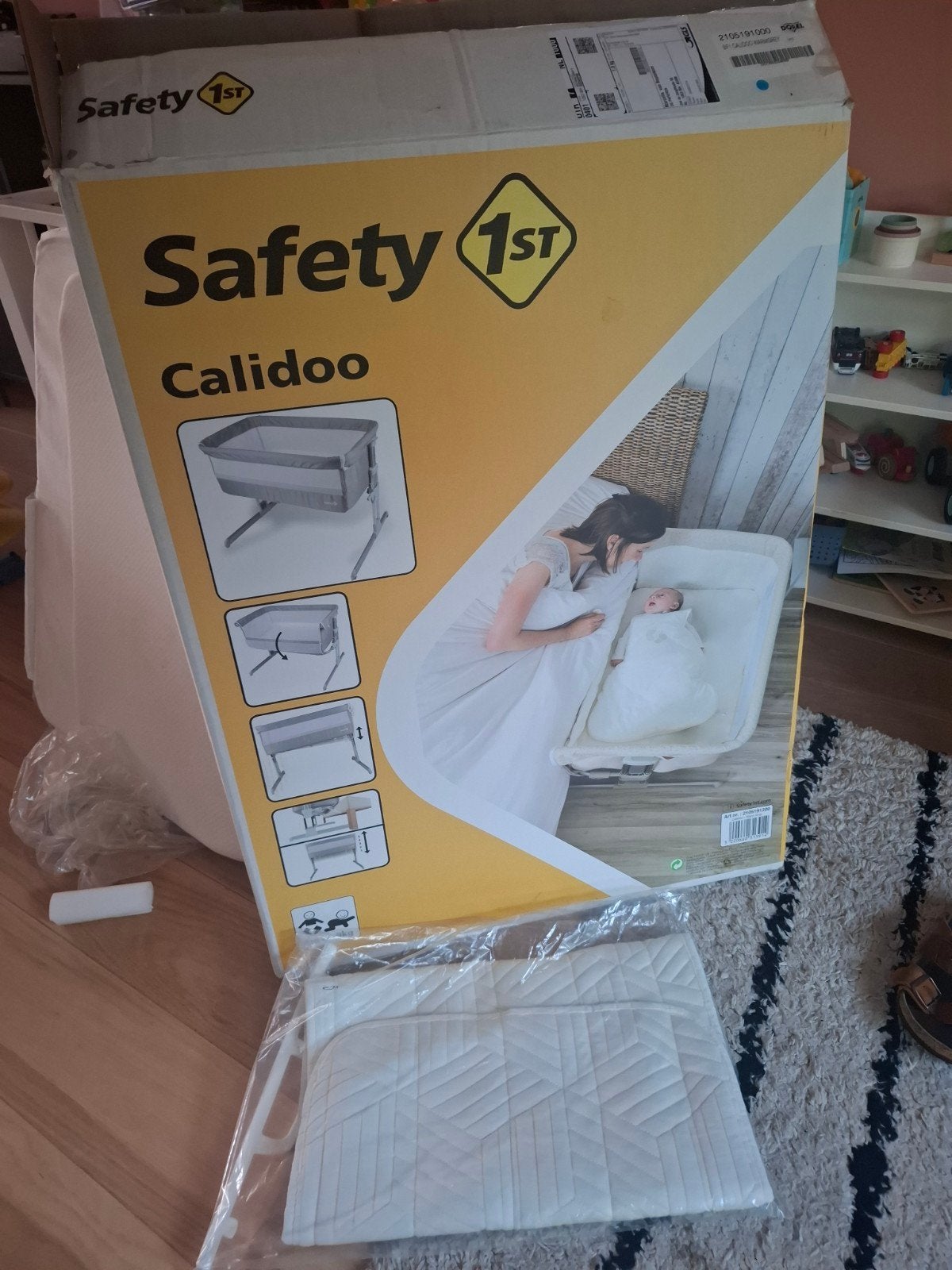 Safety 1st Calidoo Co-Sleeper Wieg, Ophalen, Gebruikt, Wieg