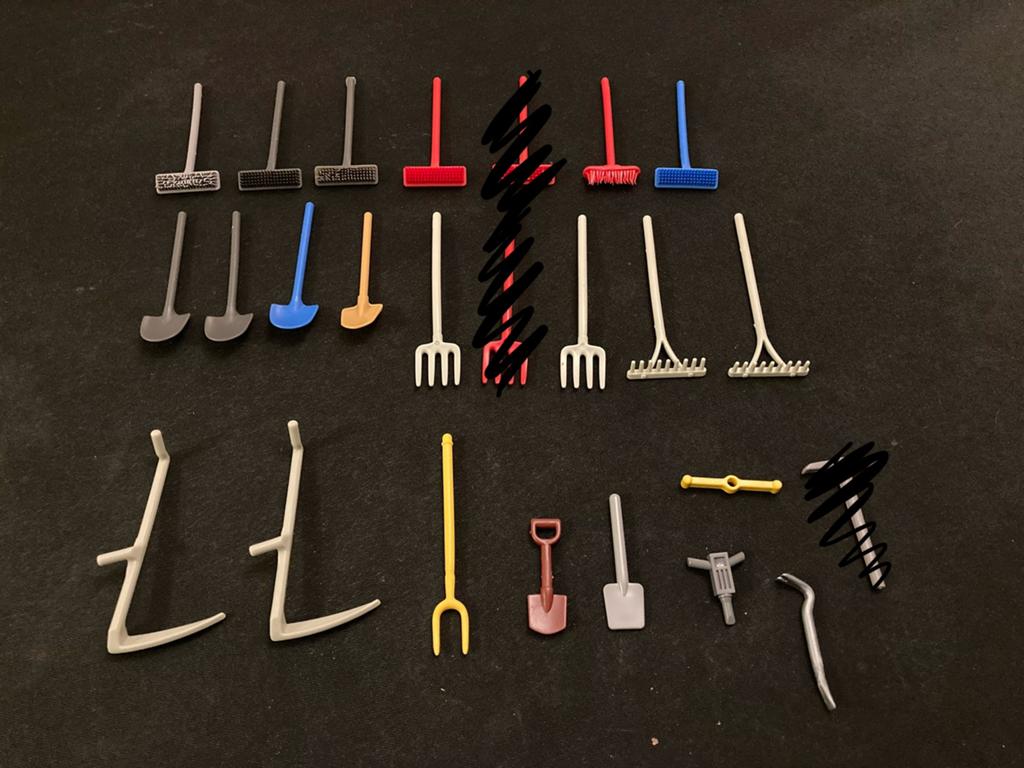Playmobil groot gereedschap., Ophalen of Verzenden, Zo goed als nieuw, Los playmobil