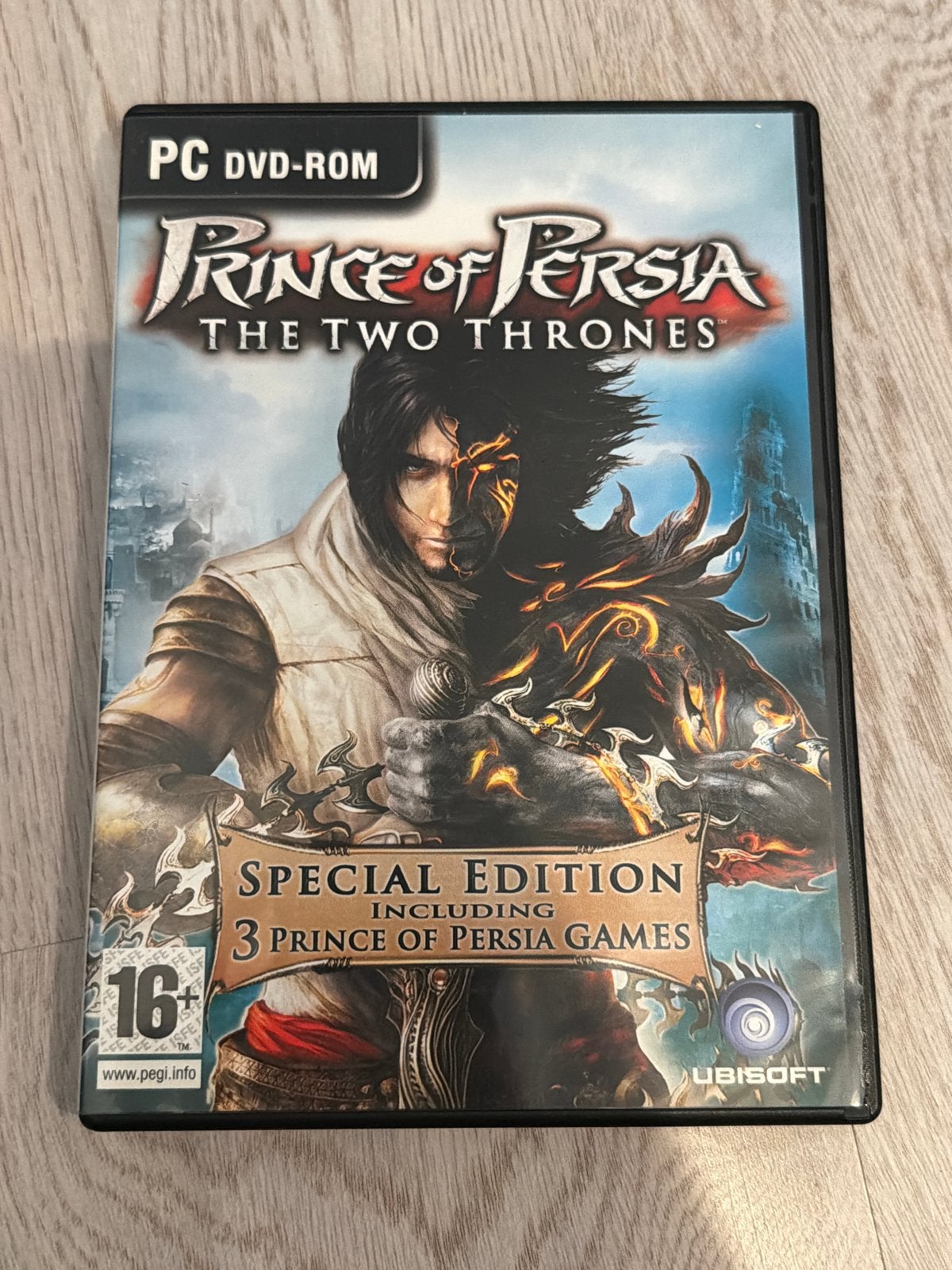 Prince of Persia: The Two Thrones Special Edition PC DVD-ROM, Spelcomputers en Games, Avontuur en Actie, Gebruikt, 1 speler, Ophalen of Verzenden