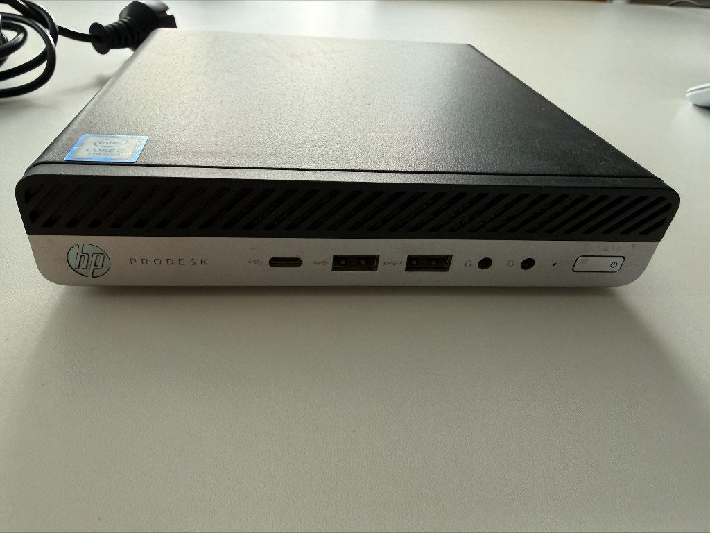 HP ProDesk Mini PC - Intel Core i5-7500, 256 GB, 8 GB, Ophalen of Verzenden, Zo goed als nieuw