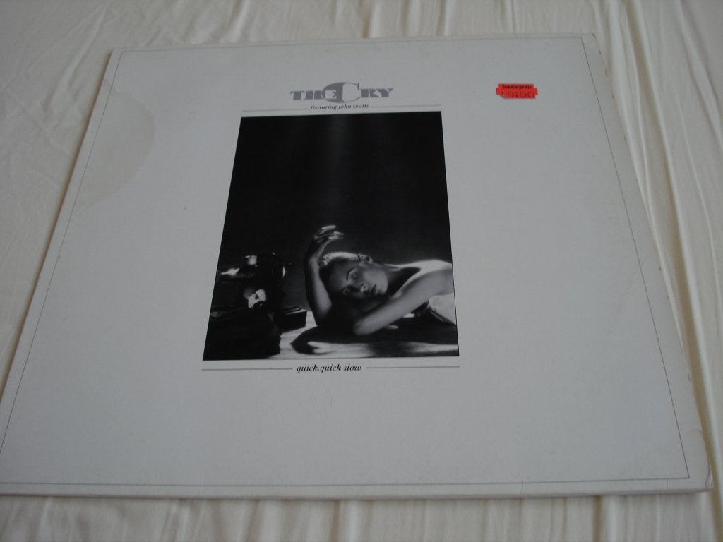 THE CRY featuring JOHN WATTS - QUICK QUICK SLOW new wave, LP, Gebruikt, New wave, Ophalen of Verzenden