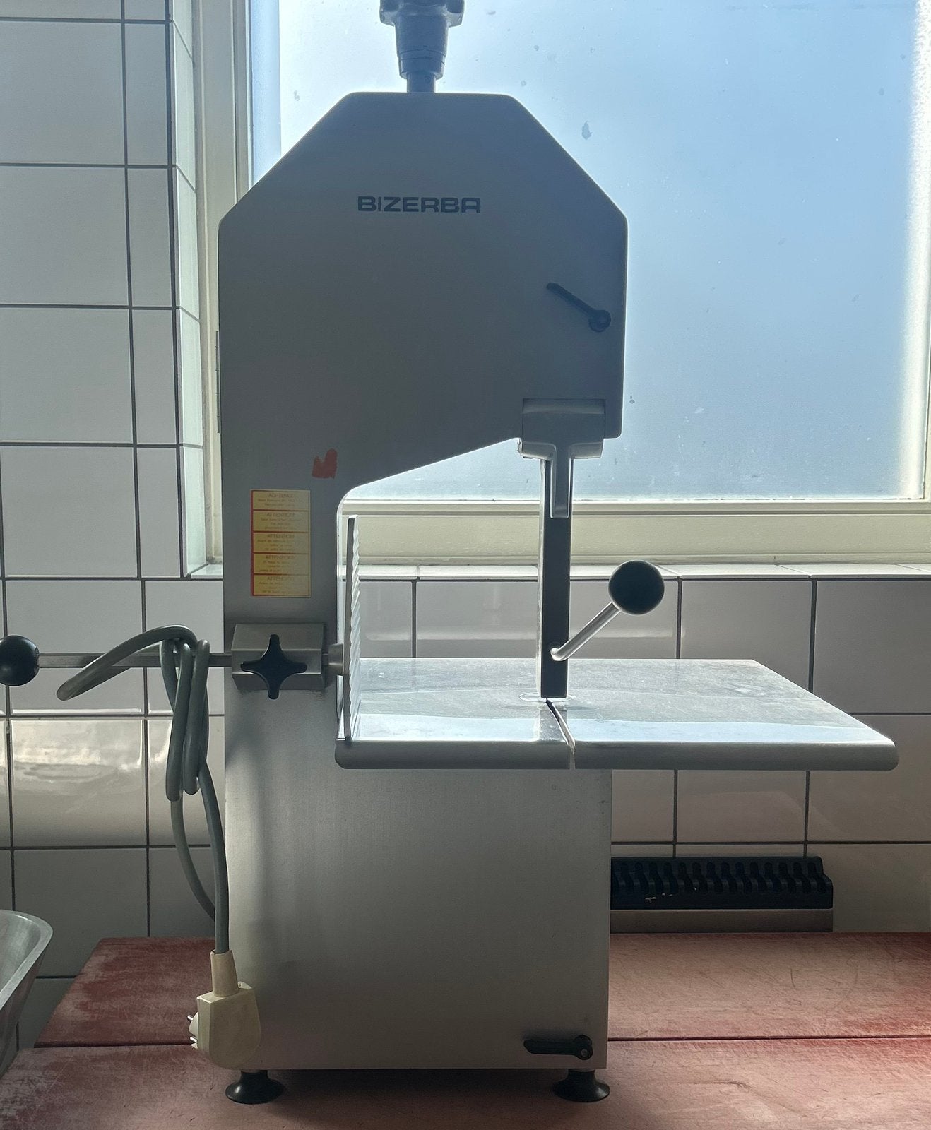 Lintzaag slagerij merk Bizetba FK22, Zakelijke goederen, Ophalen, Bakkerij en Slagerij