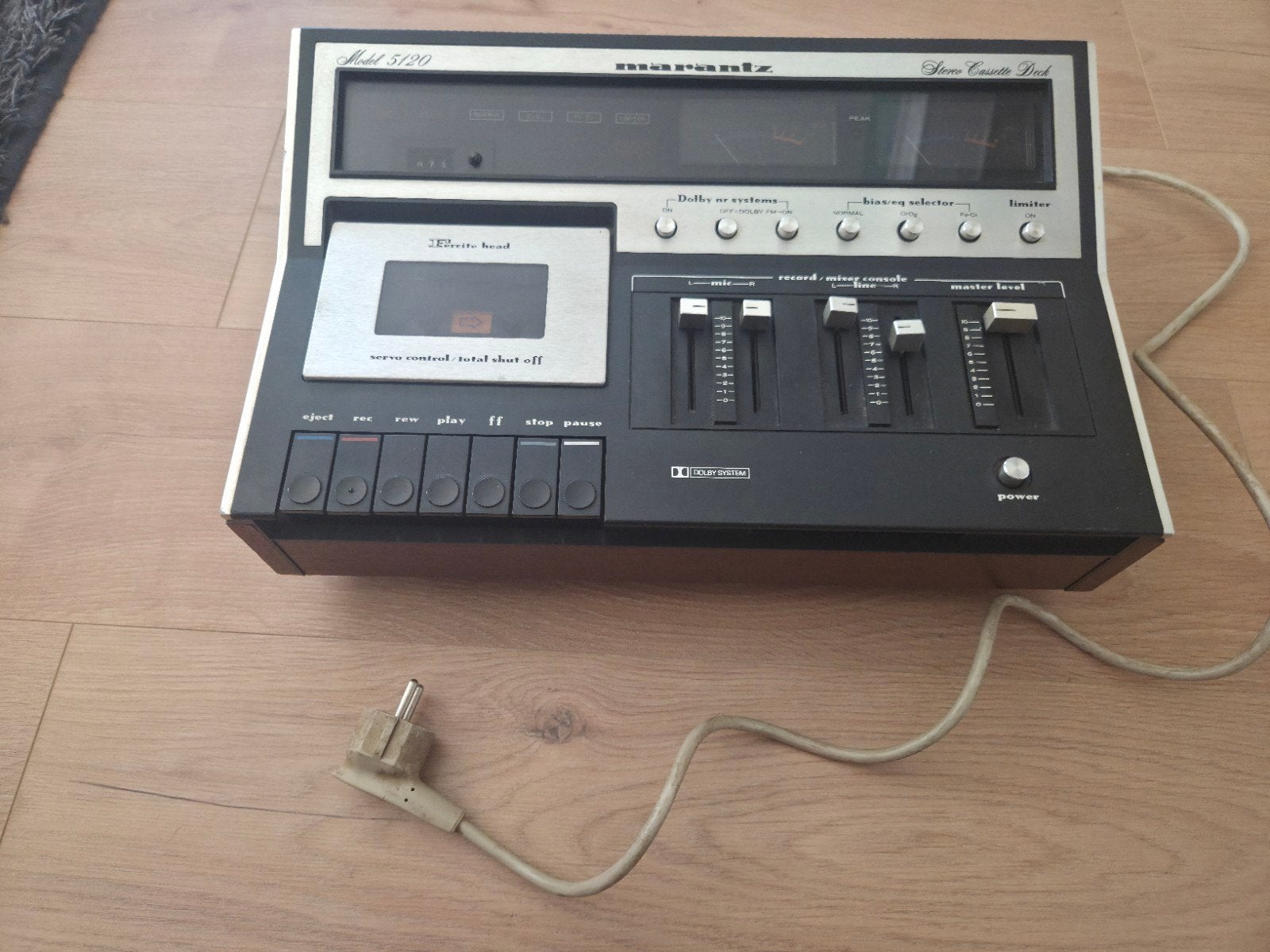 Marantz 5120 Stereo Cassette Deck - Vintage Audio, Ophalen, Enkel, Marantz