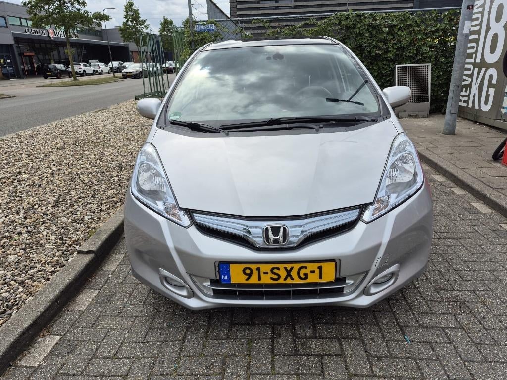 Honda Jazz 1.4 I-vtec 102pk CVT 2012 Grijs, Euro 5, Zwart, 4 cilinders, Parkeersensor