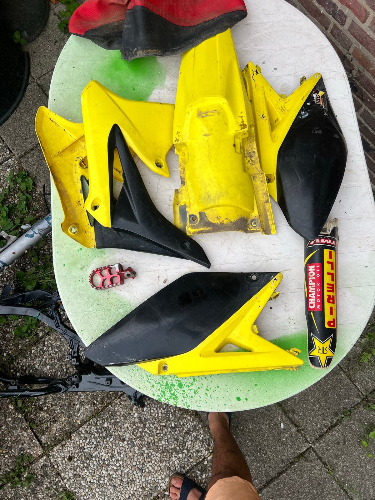 Suzuki RMZ 250/450 Kappen - Gebruikt maar goed, Ophalen of Verzenden, Gebruikt