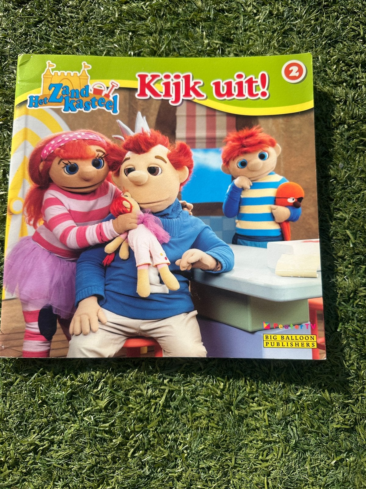 kinderboek Het Zandkasteel 2, Ophalen, Jongen of Meisje, Zo goed als nieuw, Voorleesboek