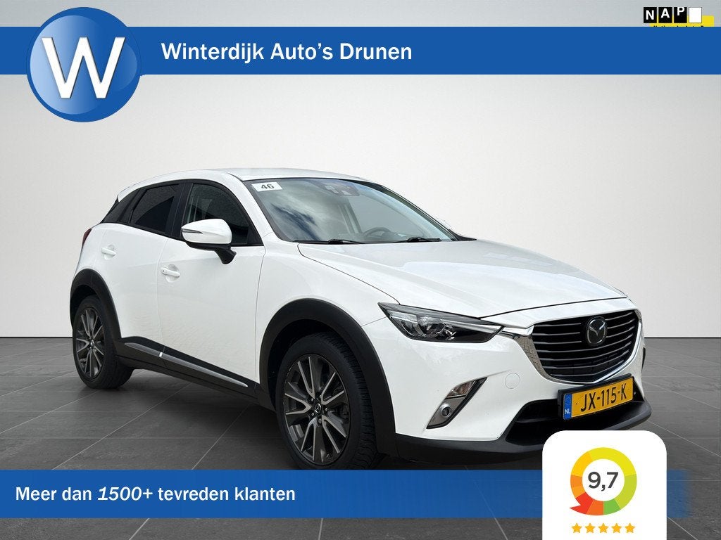 Mazda CX-3 2.0 SkyActiv-G 120 GT-M Headsup|Bose|Dodehoek|NAP, Auto's, Voorwielaandrijving, 1998 cc, Gebruikt, Euro 6