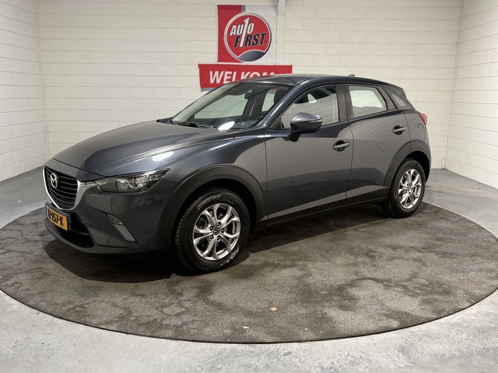 Mazda CX-3 2.0 SkyActiv-G 120 Dynamic Automaat, Airco, Cruis, Auto's, Mazda, 1998 cc, Stof, 4 cilinders, Start-stop-systeem