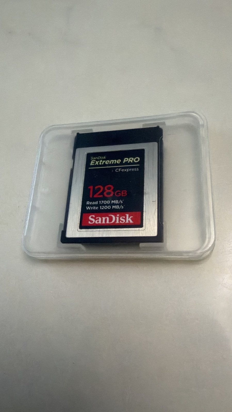 SanDisk Extreme PRO CFexpress 128GB Geheugenkaart, Audio, Tv en Foto, CFexpress Type B, Ophalen of Verzenden, Fotocamera, 128 GB