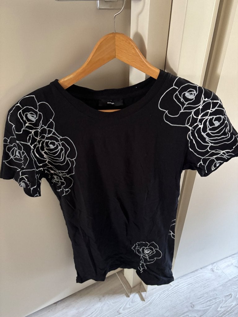 DIESEL t shirt - maat S, Verzenden, Zo goed als nieuw, Maat 38/40 (M), Korte mouw