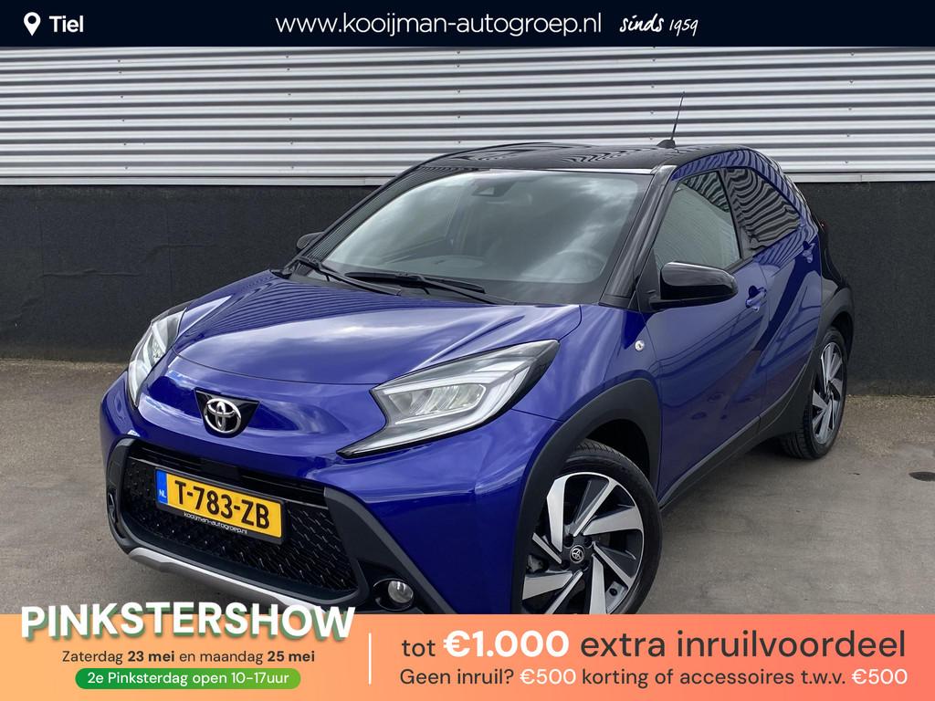 Toyota Aygo X 1.0 VVT-i MT Envy 1e eign. Navigatie, JBL audi, Gebruikt, Leder en Stof, Origineel Nederlands, 3 cilinders