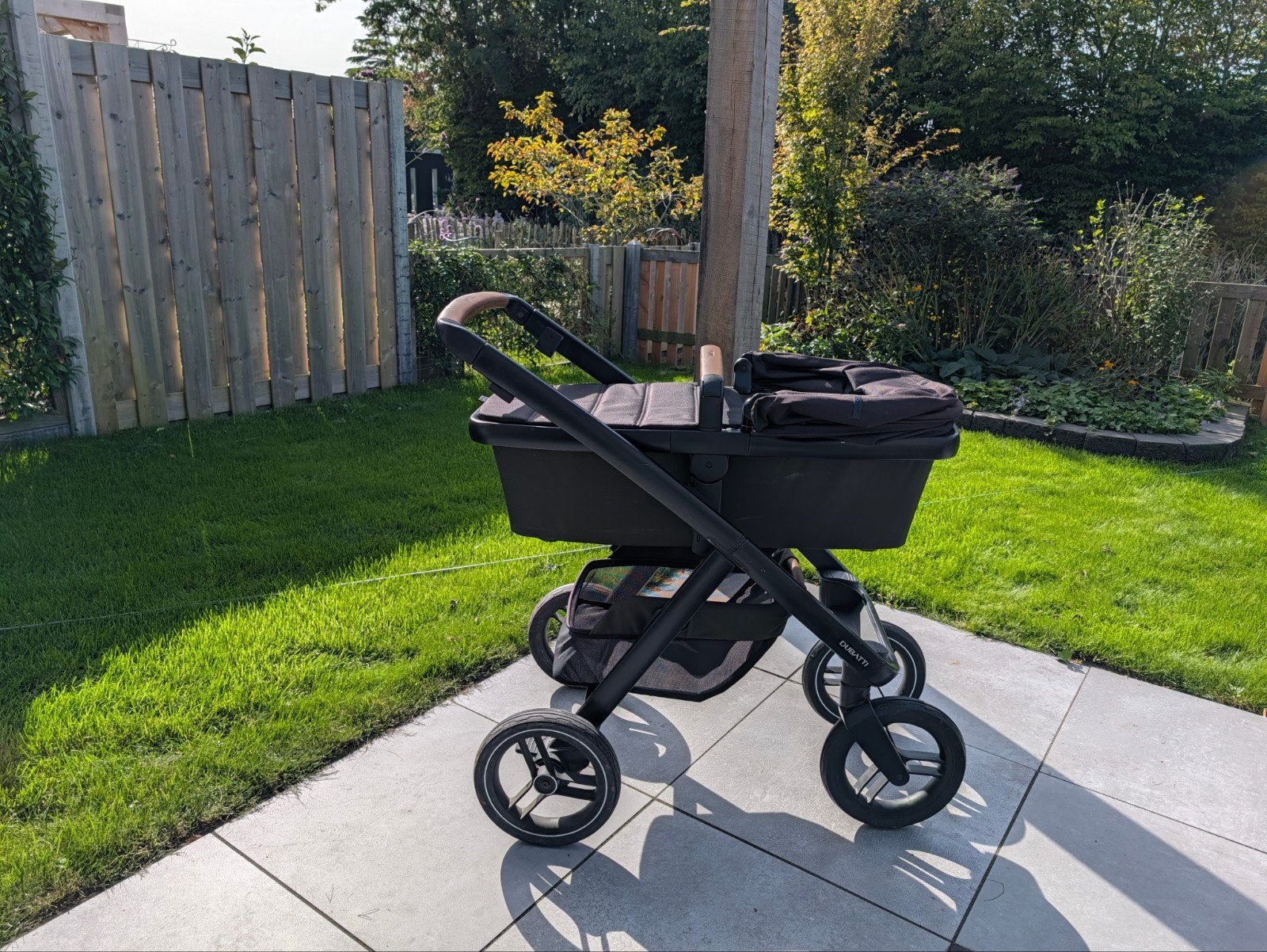 Dubatti Two 2-in-1 Combiwagen met Reiswieg en Buggy, Kinderen en Baby's, Ophalen, Gebruikt, Overige merken, Met reiswieg