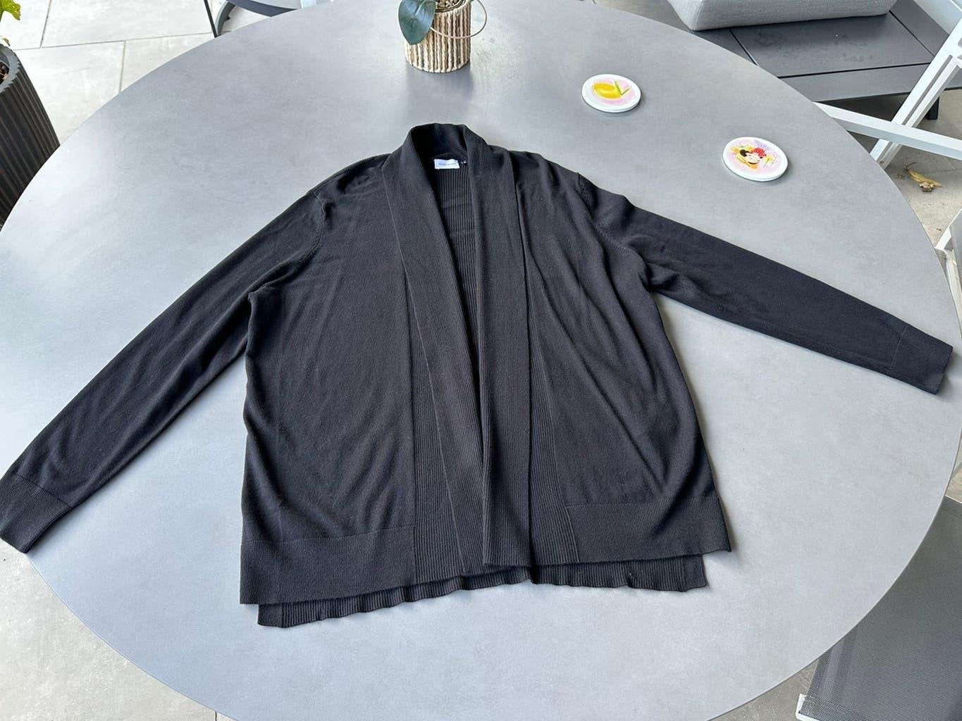 Nieuw zwart Gerry Weber vest, mt 42 = 44/46, Verzenden, Zwart, Maat 42/44 (L), Nieuw