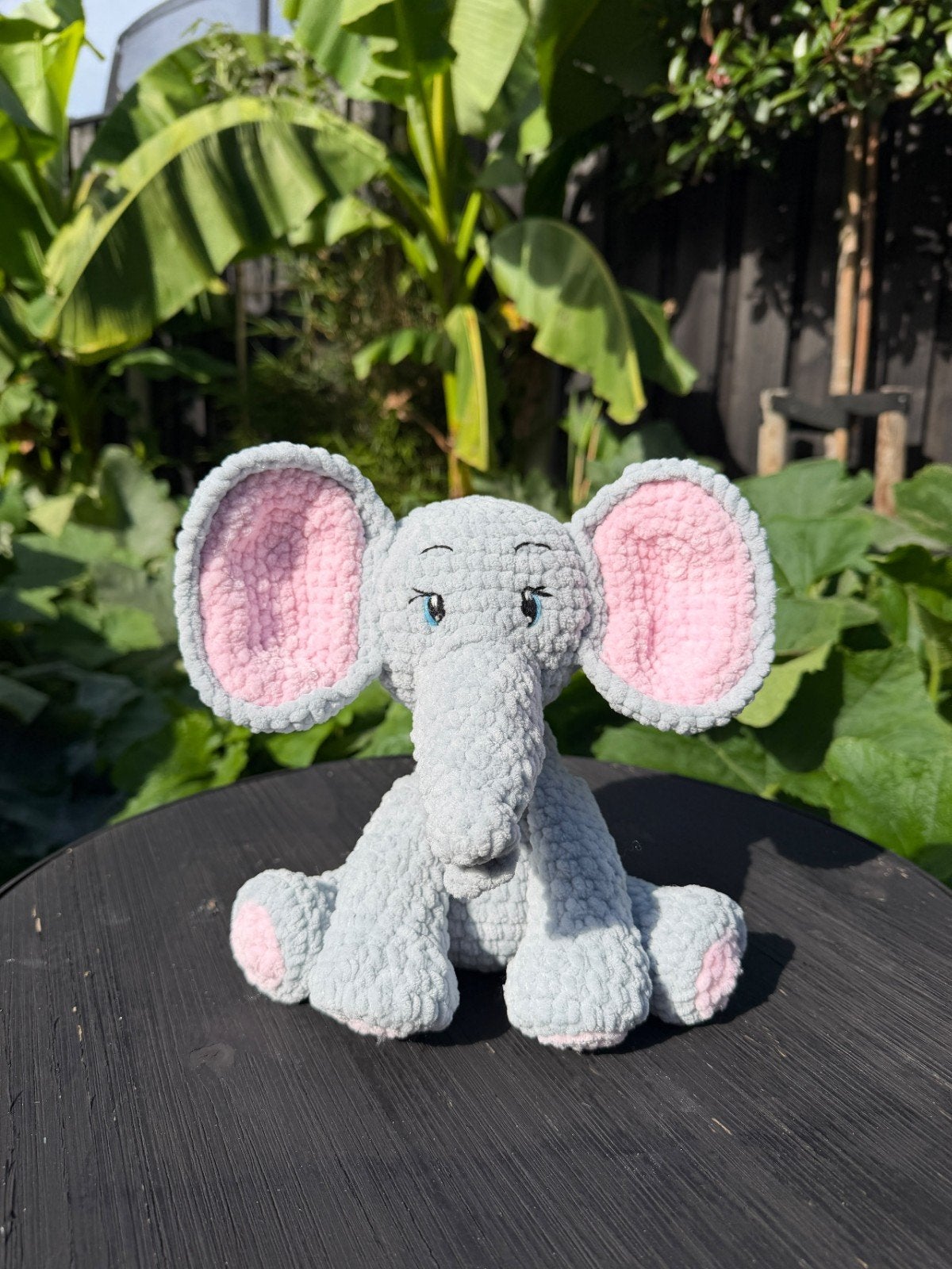 Handgehaakte Olifant Knuffel - kraamcadeau Super Zacht Cheni, Ophalen of Verzenden, Nieuw, Olifant