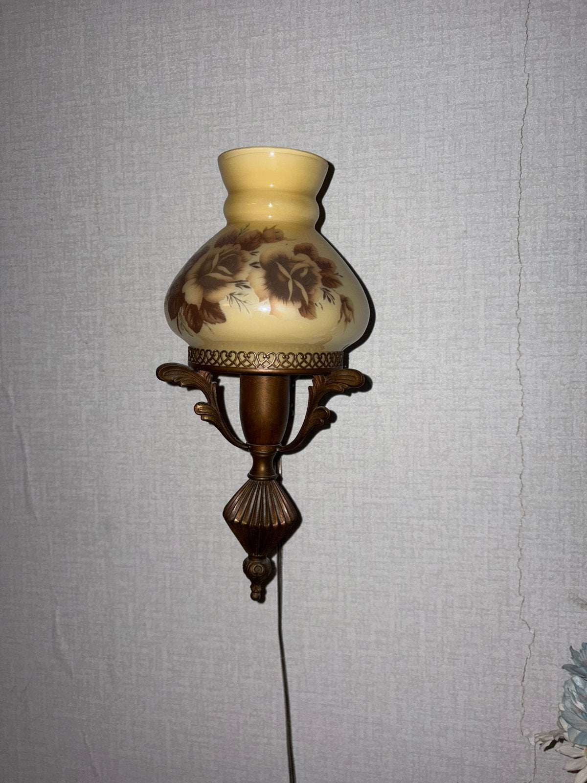 Gone with the Wind"-stijl wandlamp, Ophalen, Zo goed als nieuw