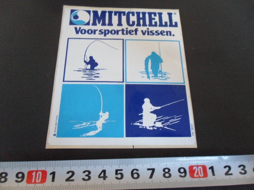 stickers Hengelsport MITCHELL Voor sportief vissen, Ophalen of Verzenden, Zo goed als nieuw