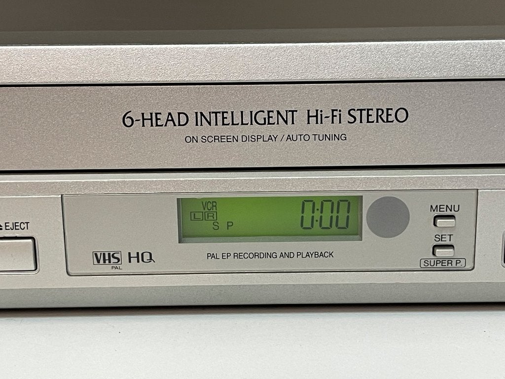 SHARP VC-MH770SM(S) Video Recorder met afstandbediening, Sharp, N, N, Ophalen of Verzenden