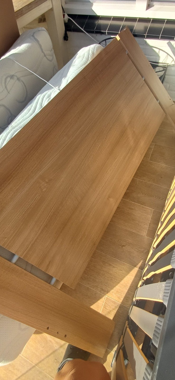 gratis bed 1.60 inc matras en lattenbodems, Ophalen of Verzenden, Rechthoekig, 150 tot 200 cm