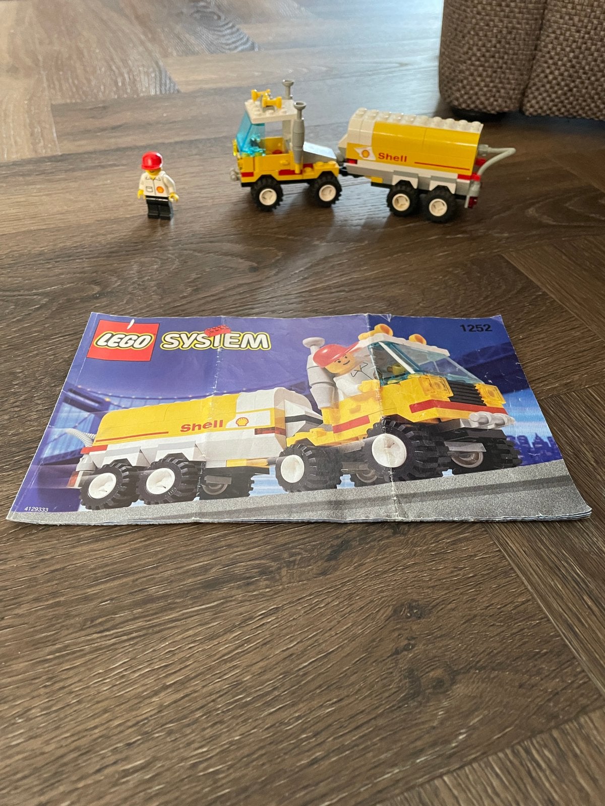 System lego: Shell tanker 1252, Compleet, Gebruikt, Overige thema's, Lego