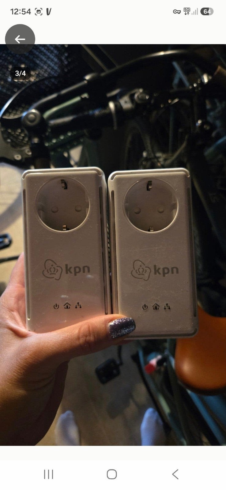 Draadloze verbindingset KPN, Ophalen