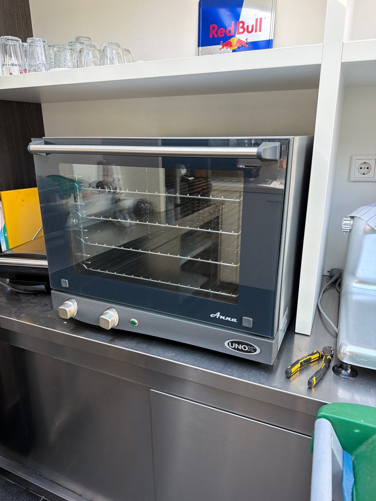 Unox Anna Oven - Compacte en Krachtige Heteluchtoven, Minder dan 45 cm, Hete lucht, Unox, Ophalen of Verzenden
