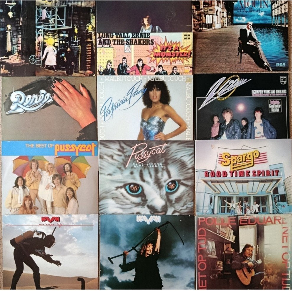 Diverse Pop & Rock LP's - Jaren '70 & '80 Collectie, LP, Gebruikt, Pop, Ophalen of Verzenden