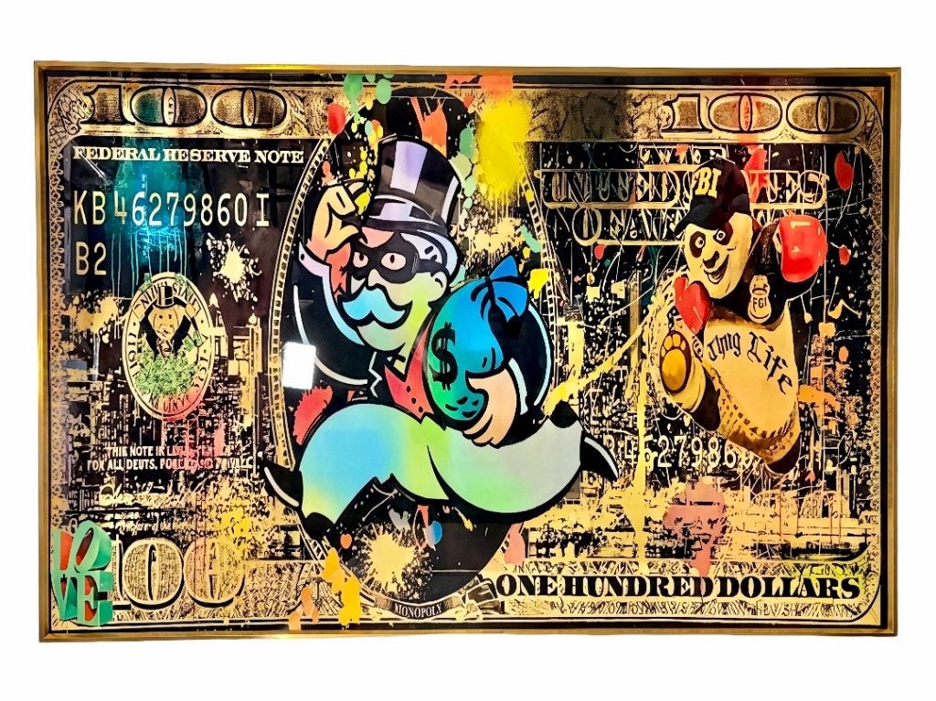 90cm x 60cm Pop Art Wall Art Crystal Clear Polish Nieuw, Ophalen of Verzenden, Nieuw, 90 cm, 60 cm