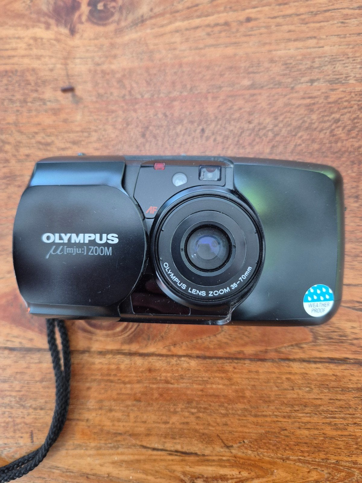 Olympus µ[mju:] ZOOM compact camera met accessoires, Ophalen of Verzenden