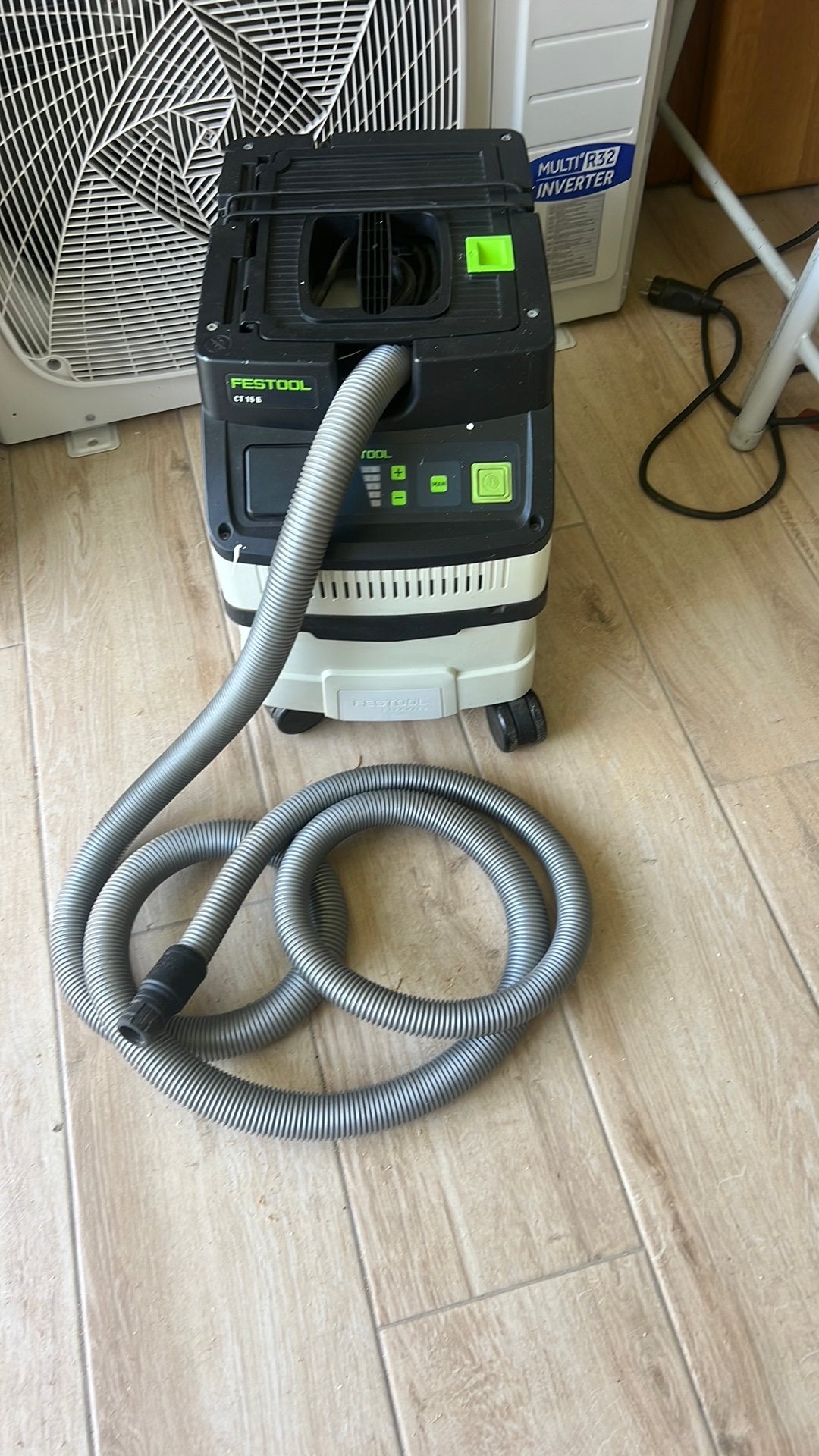 Festool ct 15 E Bouwstofzuiger, Ophalen of Verzenden, Zo goed als nieuw