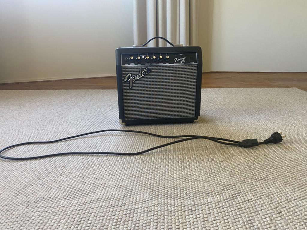 Fender - Frontman 20G, Muziek en Instrumenten, Versterkers | Bas en Gitaar, Ophalen of Verzenden, Zo goed als nieuw, Minder dan 50 watt
