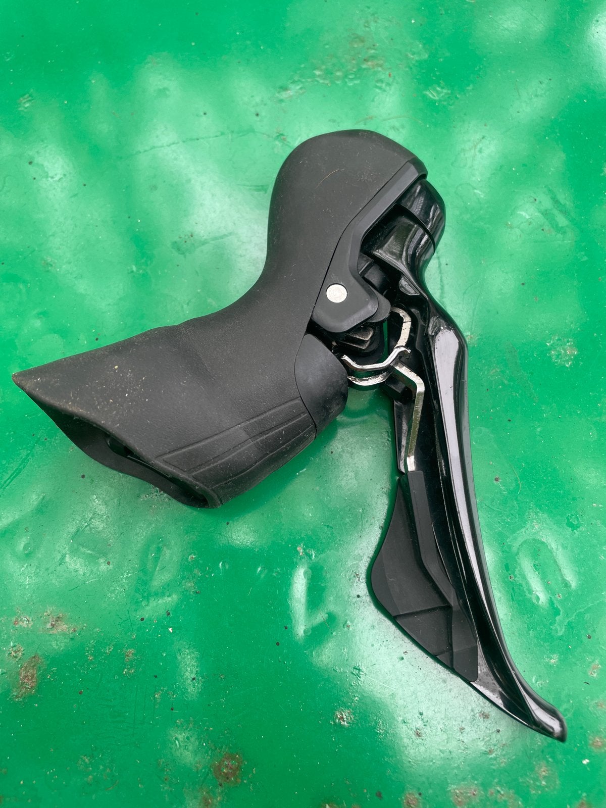 Shimano 105 Derailleur/Schakelhendel - voor schijfrem, Fietsen en Brommers, Fietsonderdelen, Gebruikt, Kunststof, Ophalen of Verzenden