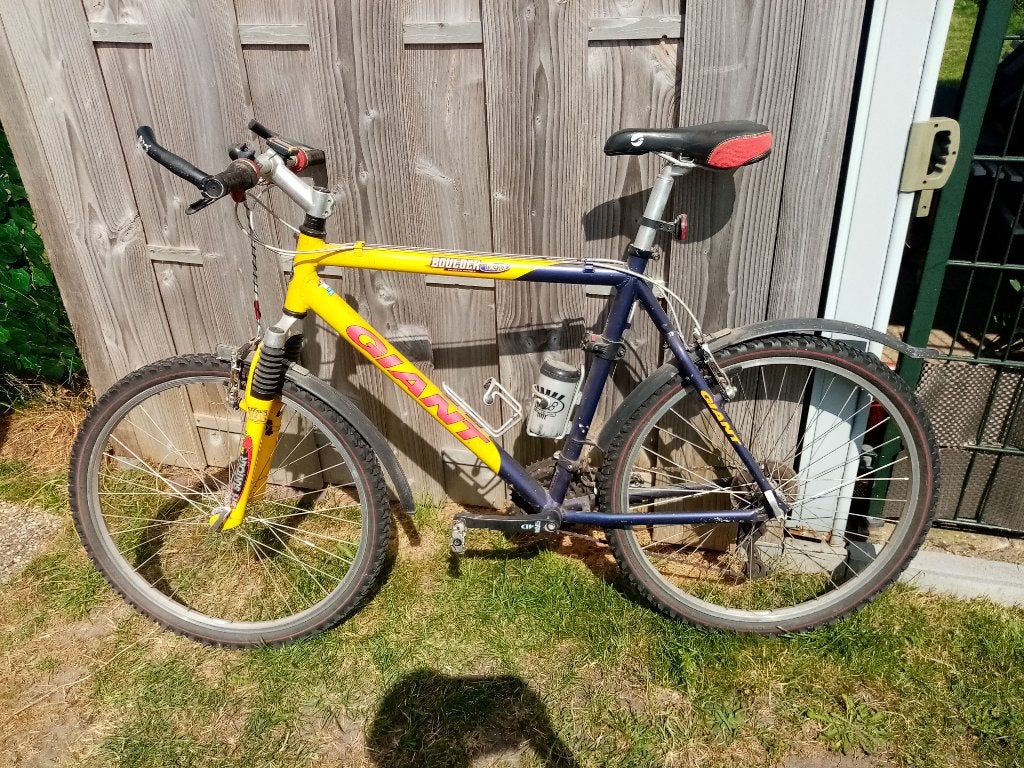 Aangeboden een MTB GIANT Boulder., Ophalen, Gebruikt, 57 cm of meer, Giant