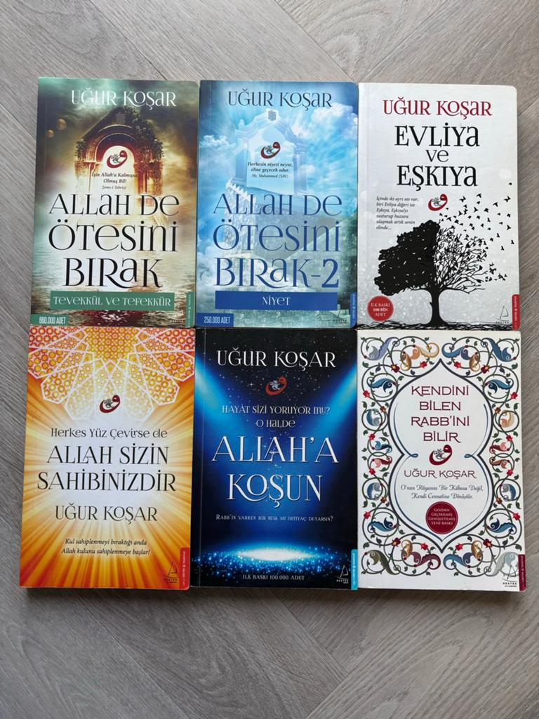 Uğur Koşar Boekenpakket - 6 Spirituele Titels, Ophalen of Verzenden, Gelezen, Islam