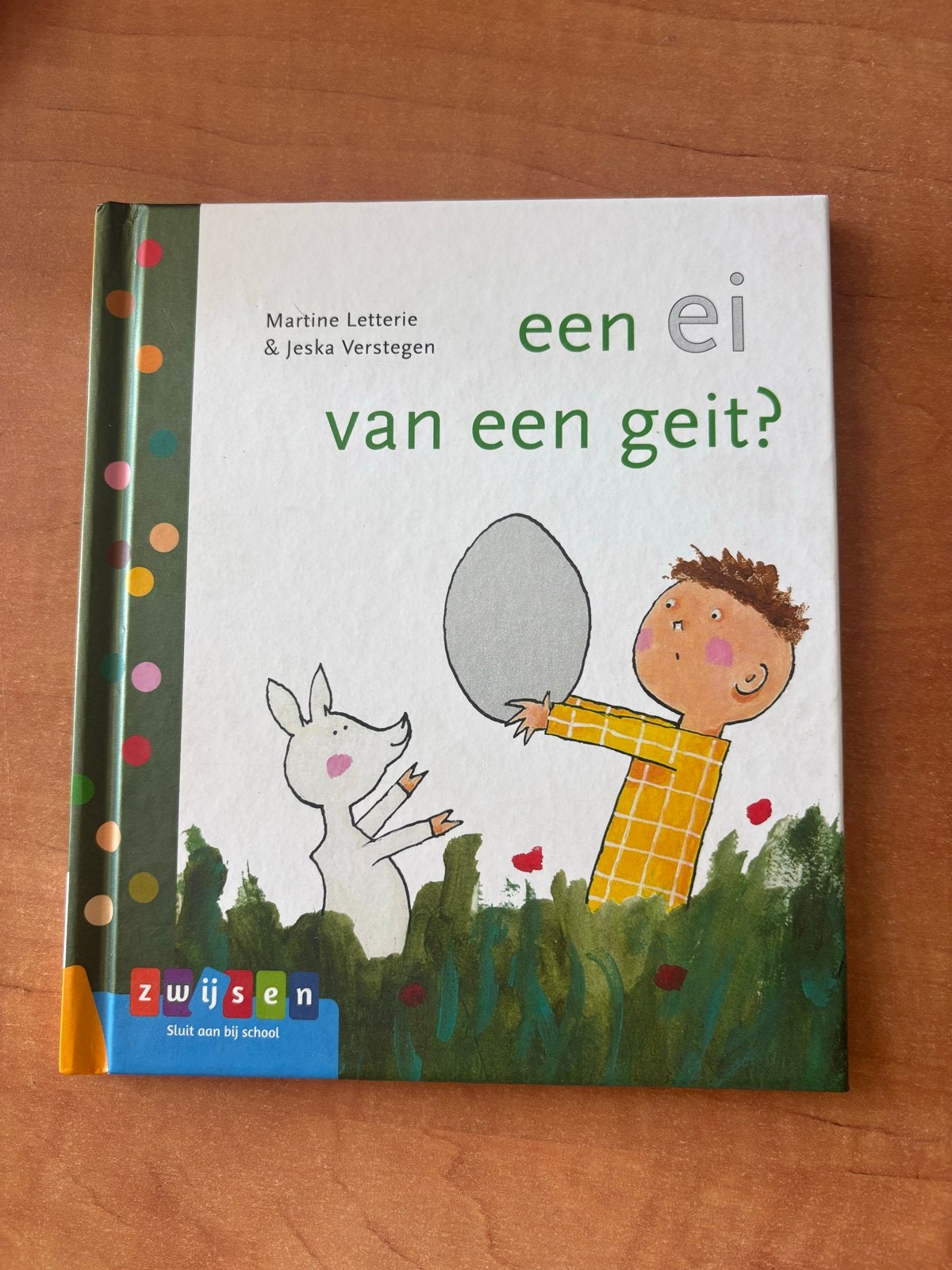 Een ei van een geit? - Martine Letterie & Jeska Verstegen, Ophalen of Verzenden, Zo goed als nieuw, Fictie algemeen