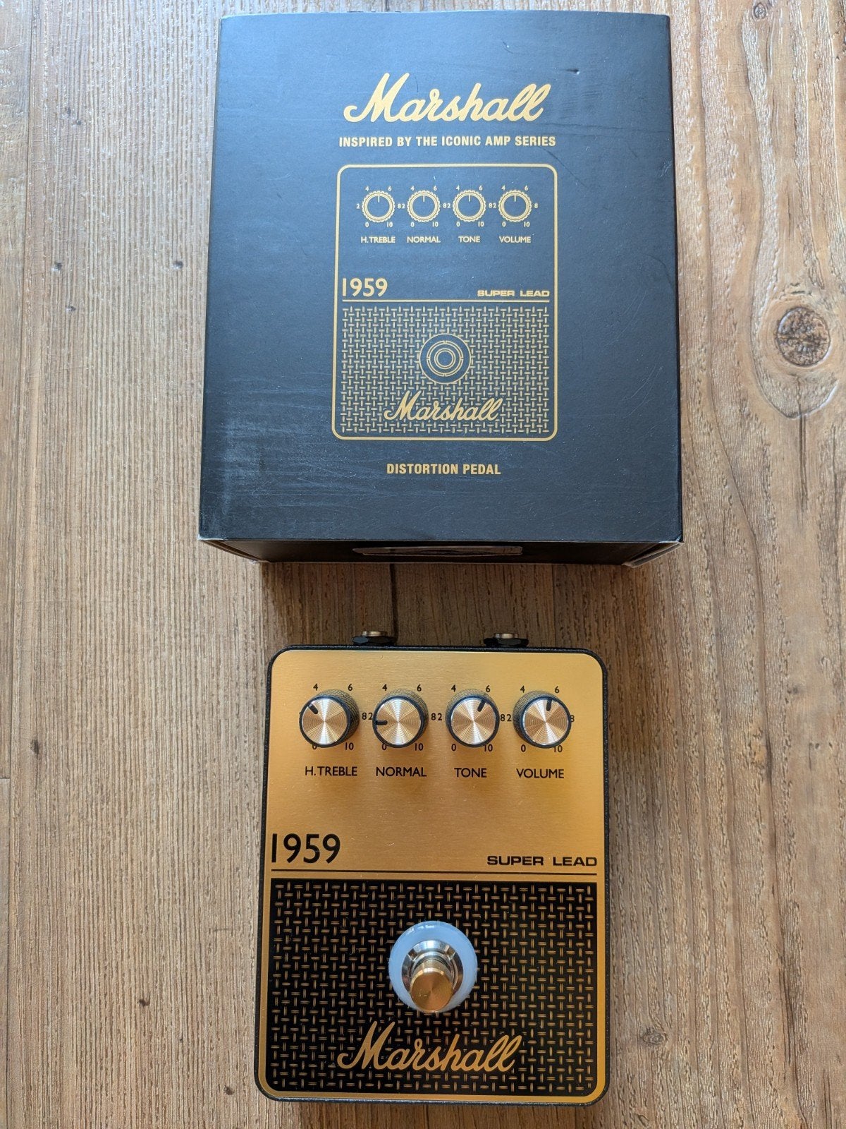 Marshall 1959 Super Lead Distortion Pedaal, Muziek en Instrumenten, Effecten, Ophalen of Verzenden, Zo goed als nieuw, Delay of Echo