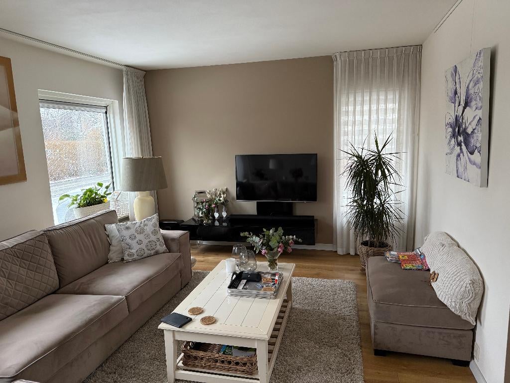 Zwevend TV meubel - zwart, Ophalen, Gebruikt, 150 tot 200 cm, Minder dan 100 cm