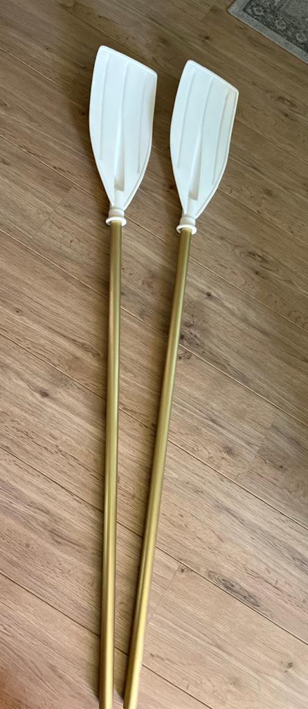 Roeispanen/peddels voor bij een rubberbootje, Ophalen, Gebruikt, Eén persoon, Overige typen