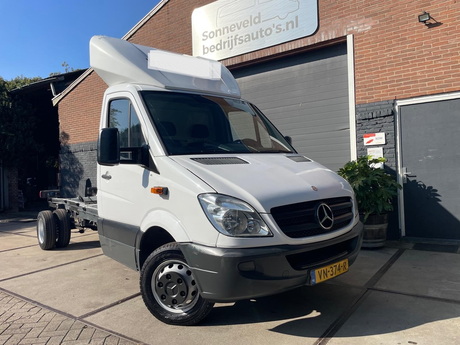 Mercedes-Benz Sprinter 513 2.2 CDI 432 HD chassis-cabine, Euro 5, Achterwielaandrijving, Gebruikt, Wit