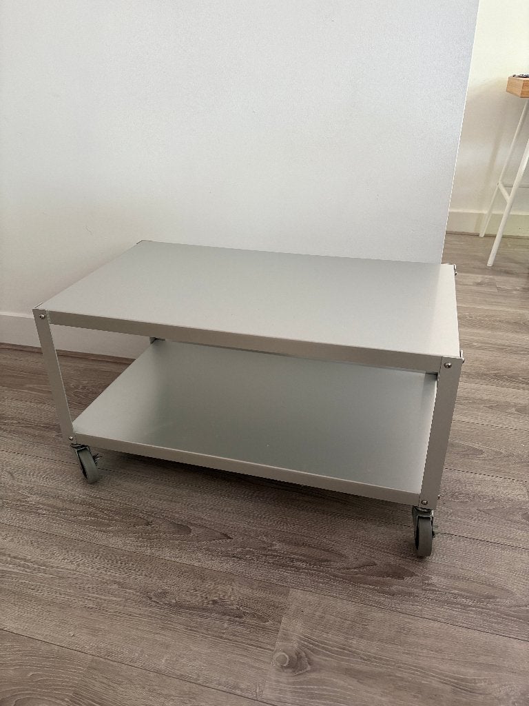 Saloon tafel metal, Ophalen, Gebruikt, 50 tot 100 cm, Vintage