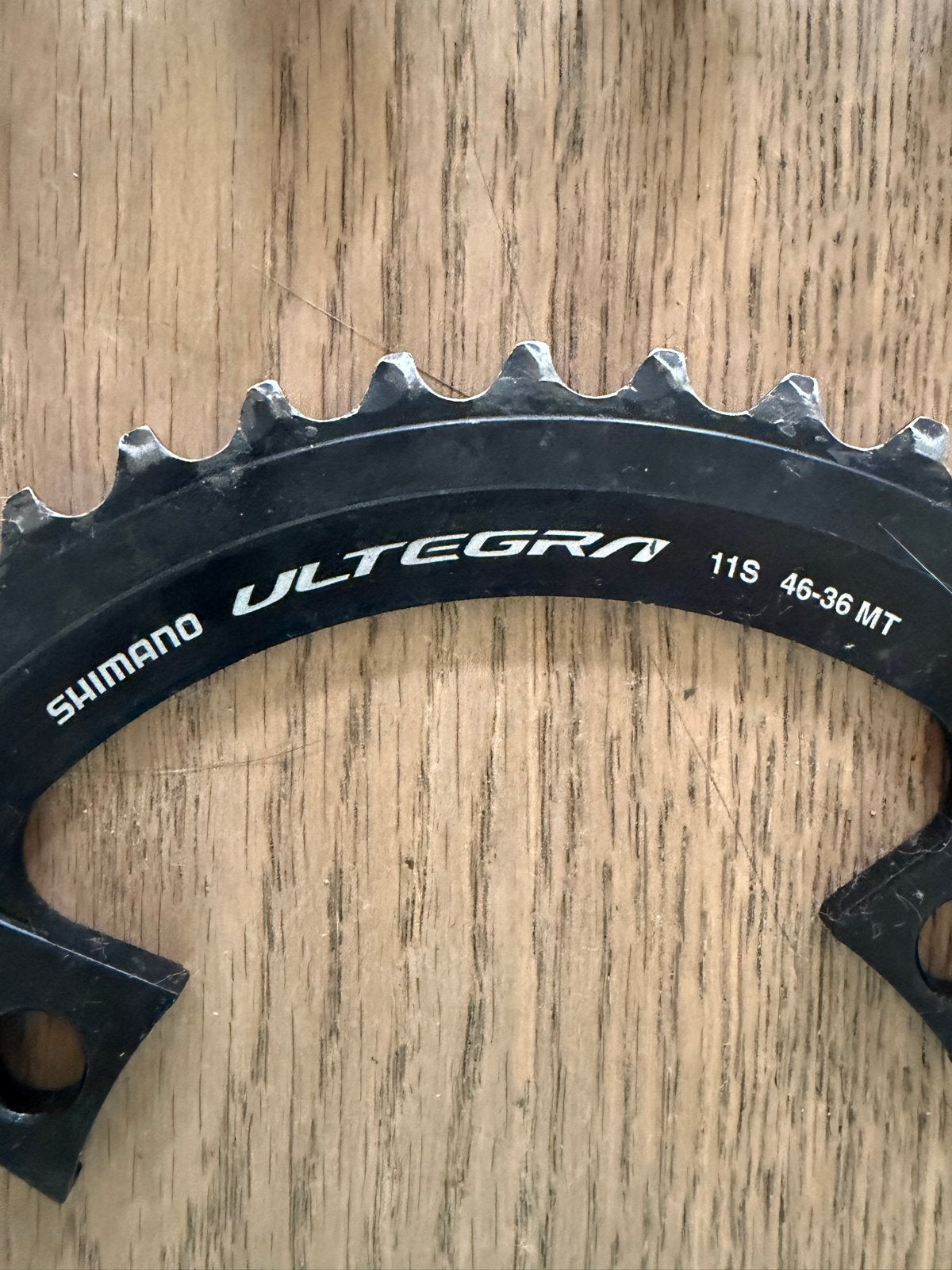 Shimano Ultegra 11 speed 46t (FC - R8000 - MT) voorblad, Fietsen en Brommers, Fietsonderdelen, Ophalen, Gebruikt, Derailleur of Ketting